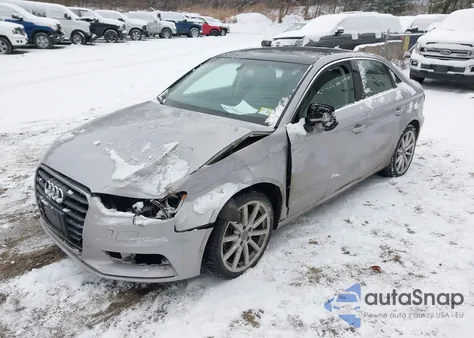 2015 Audi A3 2.0T Premium из США, поврежденный, VIN WAUEFHFF6F1021496